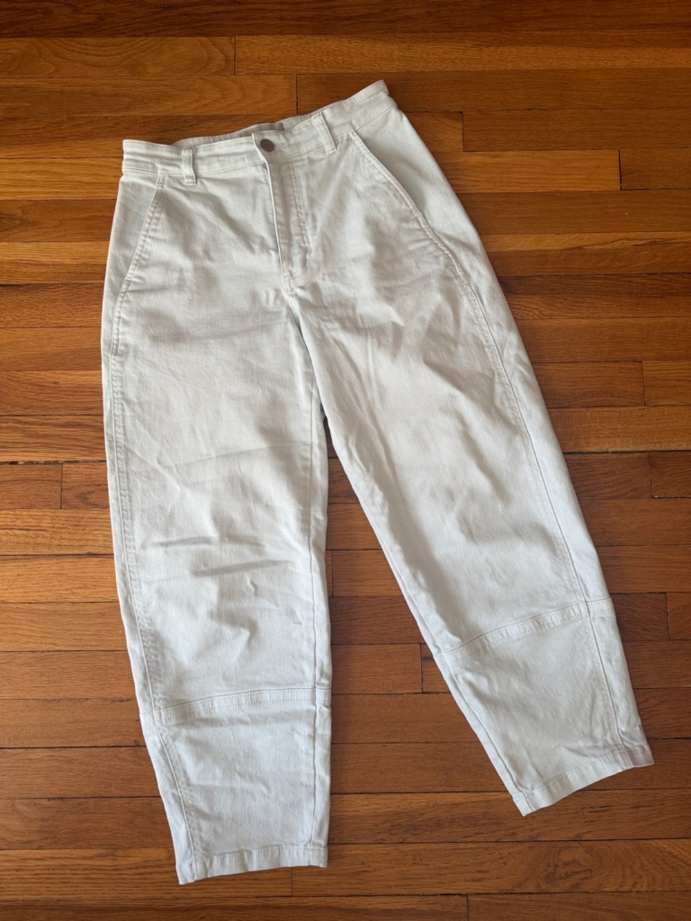 Everlane Barrel Pants - Light Blue